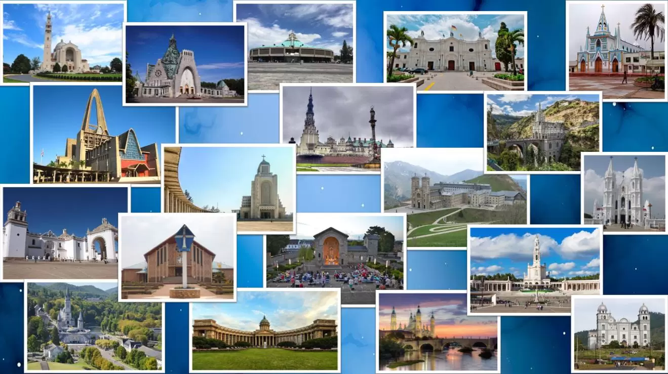 Collage Santuarios Marianos